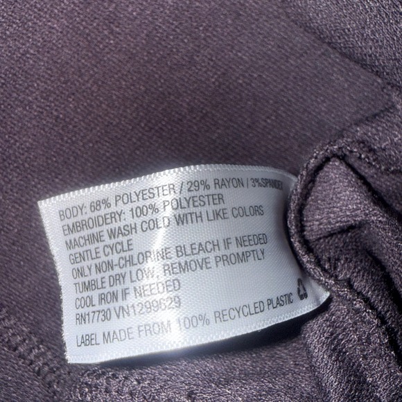 Knox Rose Women Embroidered Floral Crewneck Sweatshirt Black Small Boho Pullover - Picture 11 of 12